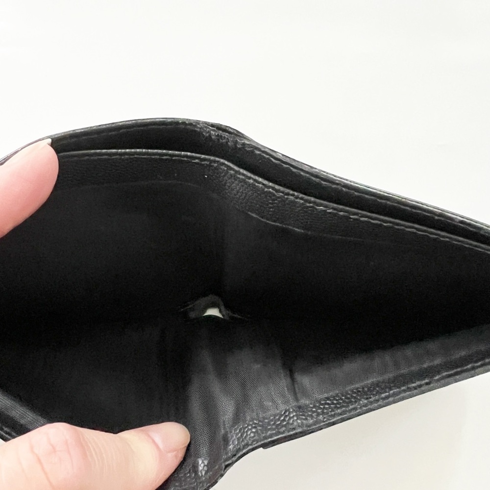 Saint Laurent Paris East/West Black Leather Wallet - Picture 5 of 11